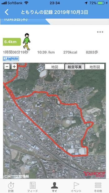 ドラゴンクエストウォークダイエット実践4日目で動いた距離