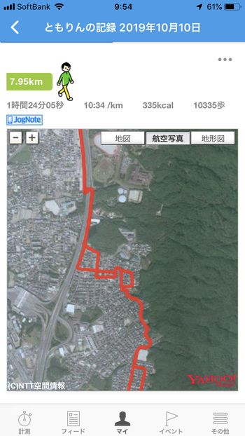 ドラクエウォークダイエット実践11日目で歩いた距離と歩数