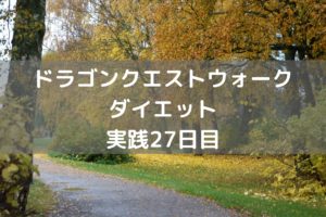 やることが少なくなってきました・・　【DQウォーク実践27日目】