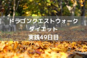 もう少し表示の範囲を広げて欲しいな　【DQウォーク実践49日目】